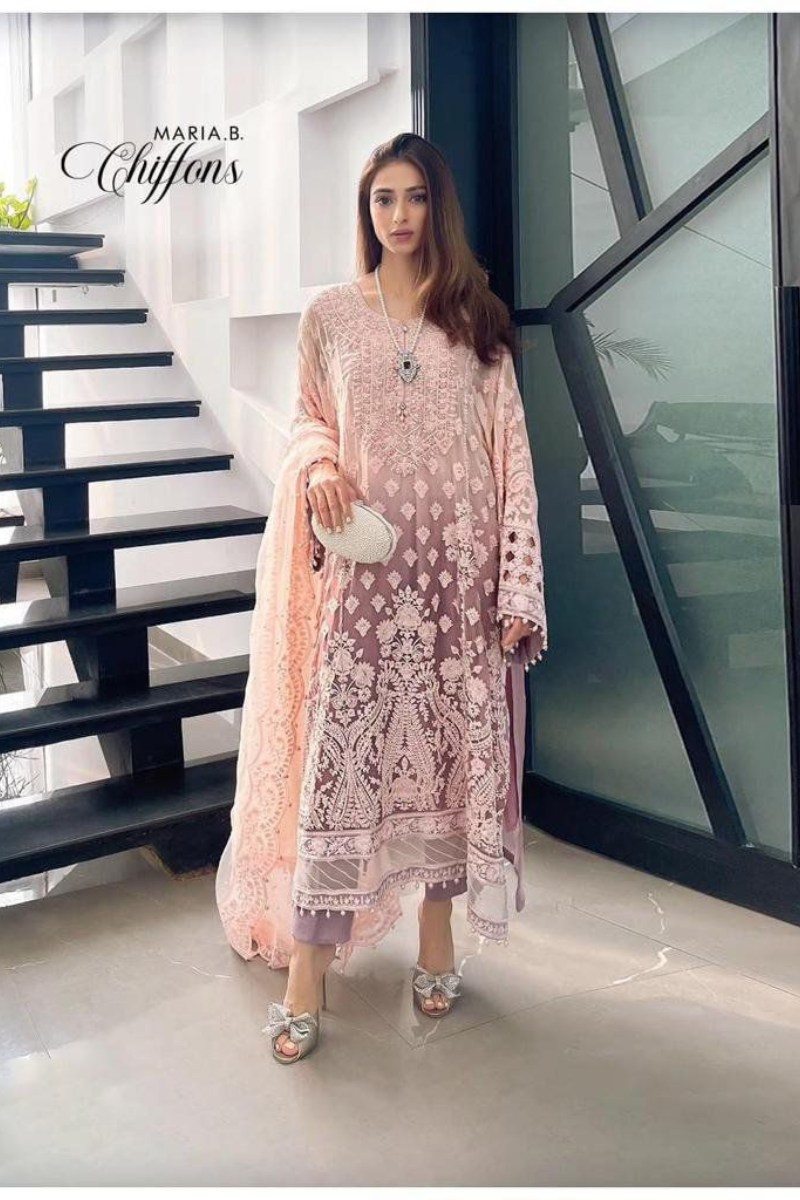 Maria B Embroidered Chiffon Collection