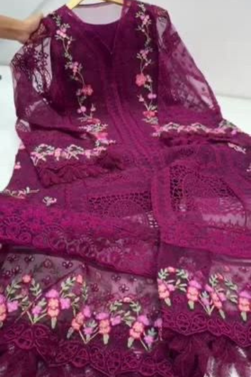 ANEELAS Embroidered organza Collection
