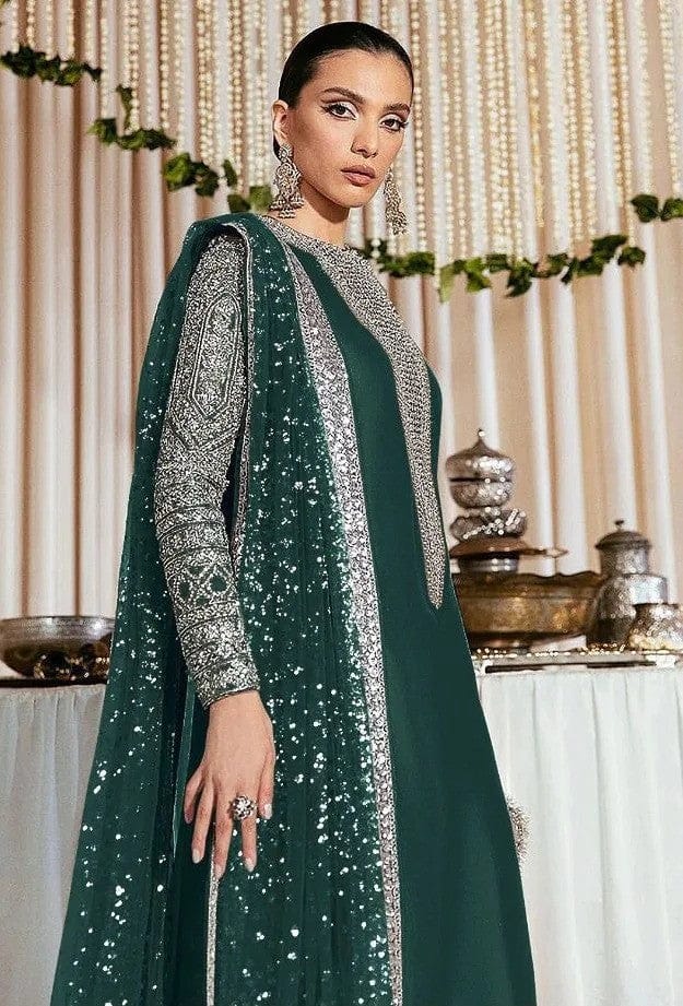 HUSSAIN REHAR Embroidered Raw silk Collection