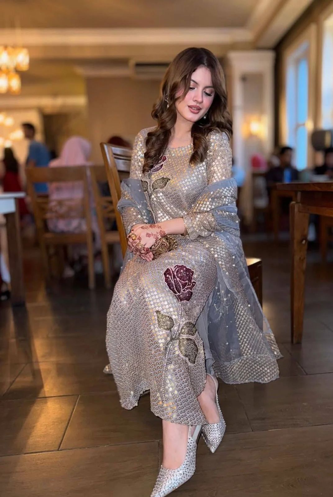 NUREH Embroidered Chiffon Collection