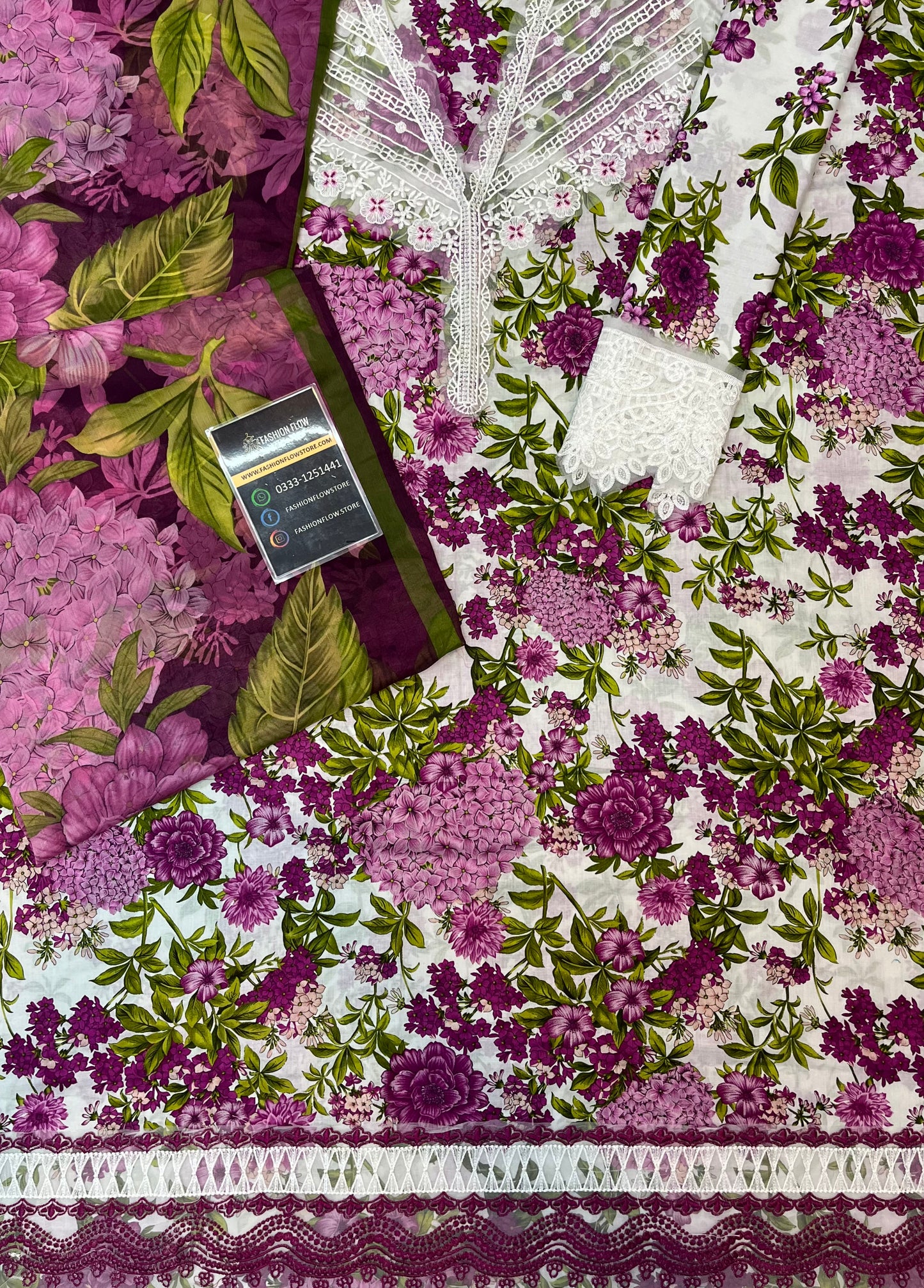 Maria B White & Pink Lawn Collection