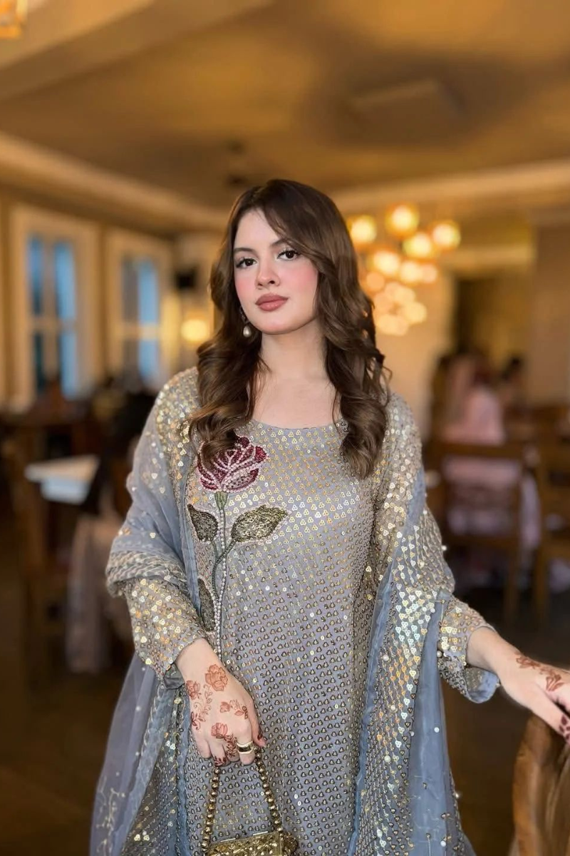 NUREH Embroidered Chiffon Collection