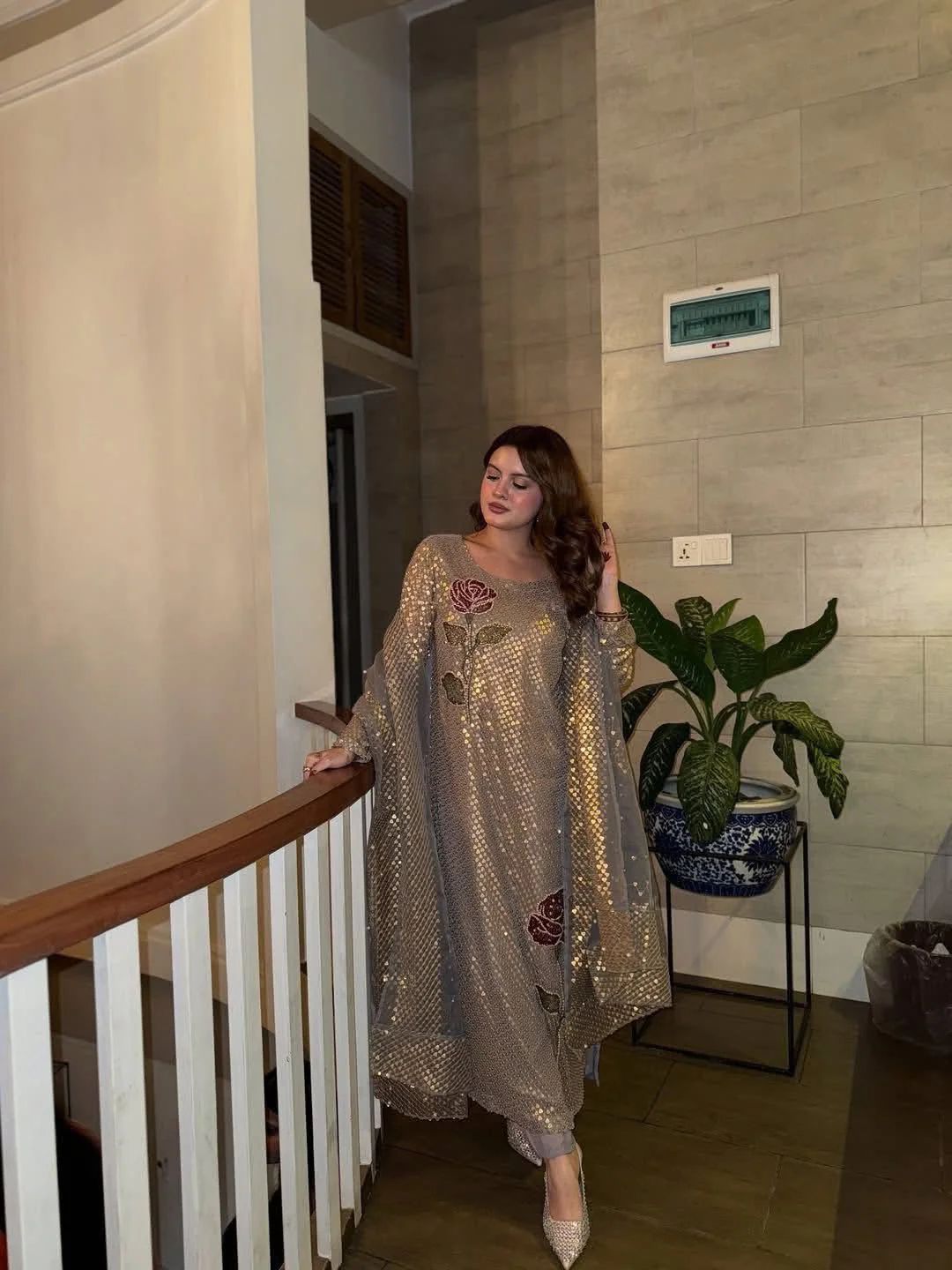 NUREH Embroidered Chiffon Collection