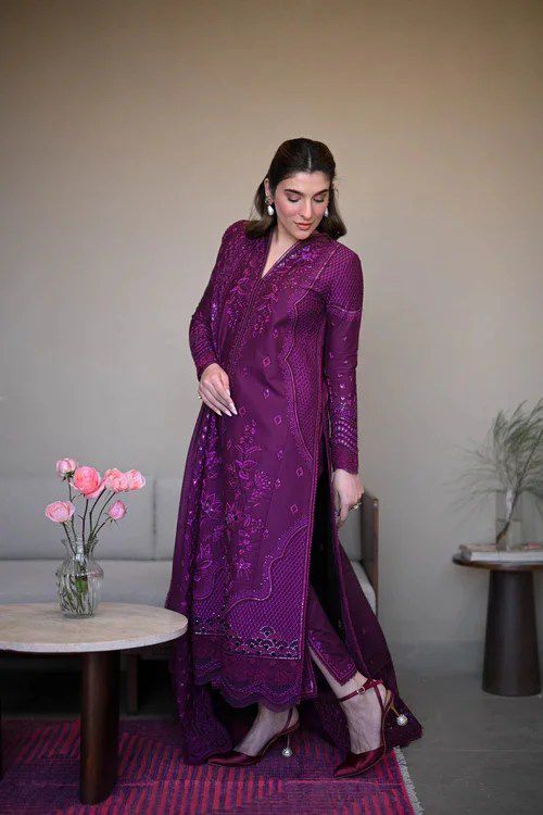 ZAIB NIMSAY embroidered Lawn Collection