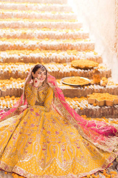 Maha Wajahat Bridal – Net Maxi