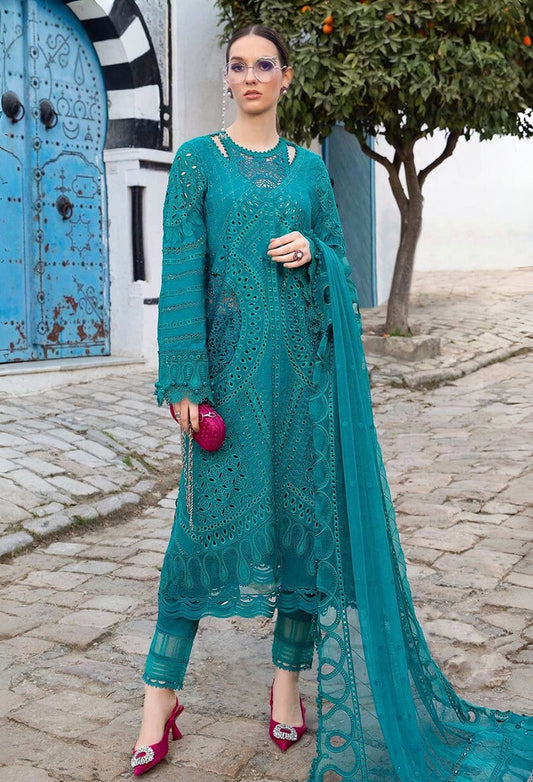 Maria B Sea Green Lawn Collection