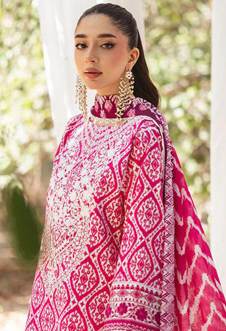 Zainab Chotani Pink Luxury Lawn Collection