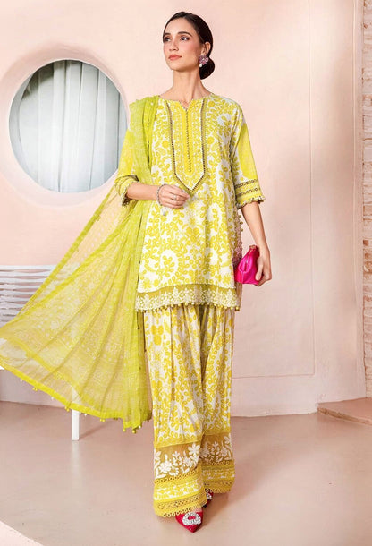 Maria B Yellow Lawn Collection 2025