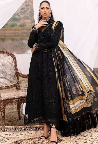 BIN ILYAS BLACK LAWN COLLECTION