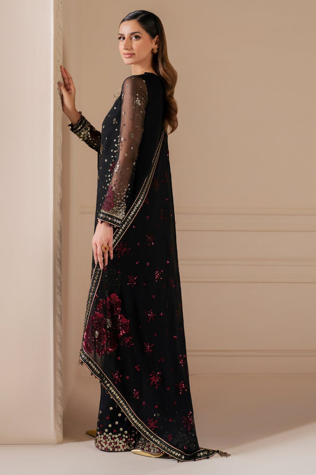 Jazmin Embroidered Chiffon Collection