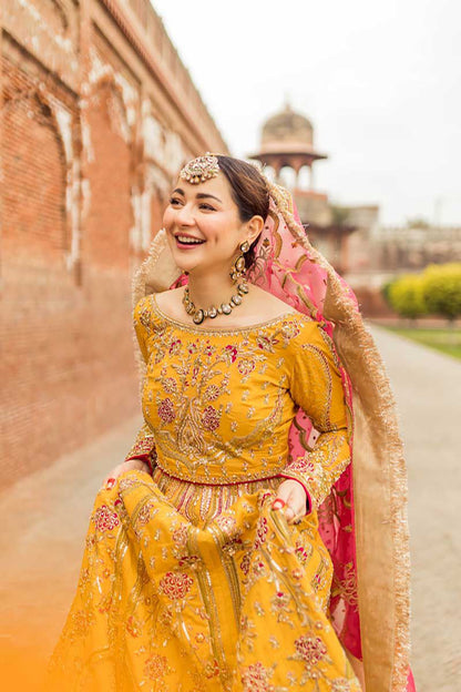 Maha Wajahat Bridal – Net Maxi
