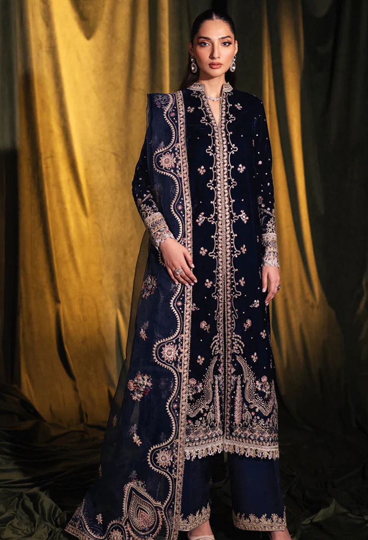 Qalamkar VELVET  COLLECTION 2024