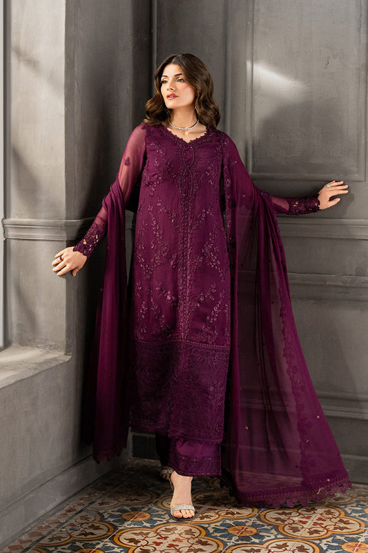 AZURE Embroidered Chiffon Collection