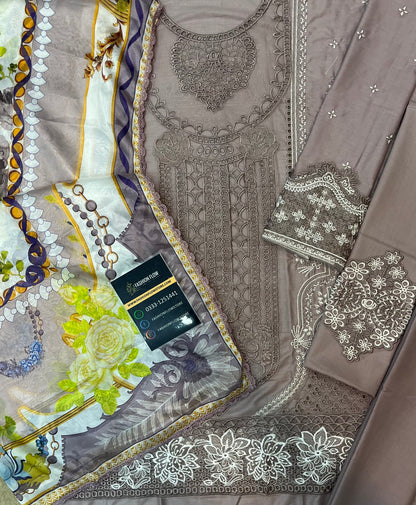 Bin Ilyas Lilac Lawn Collection