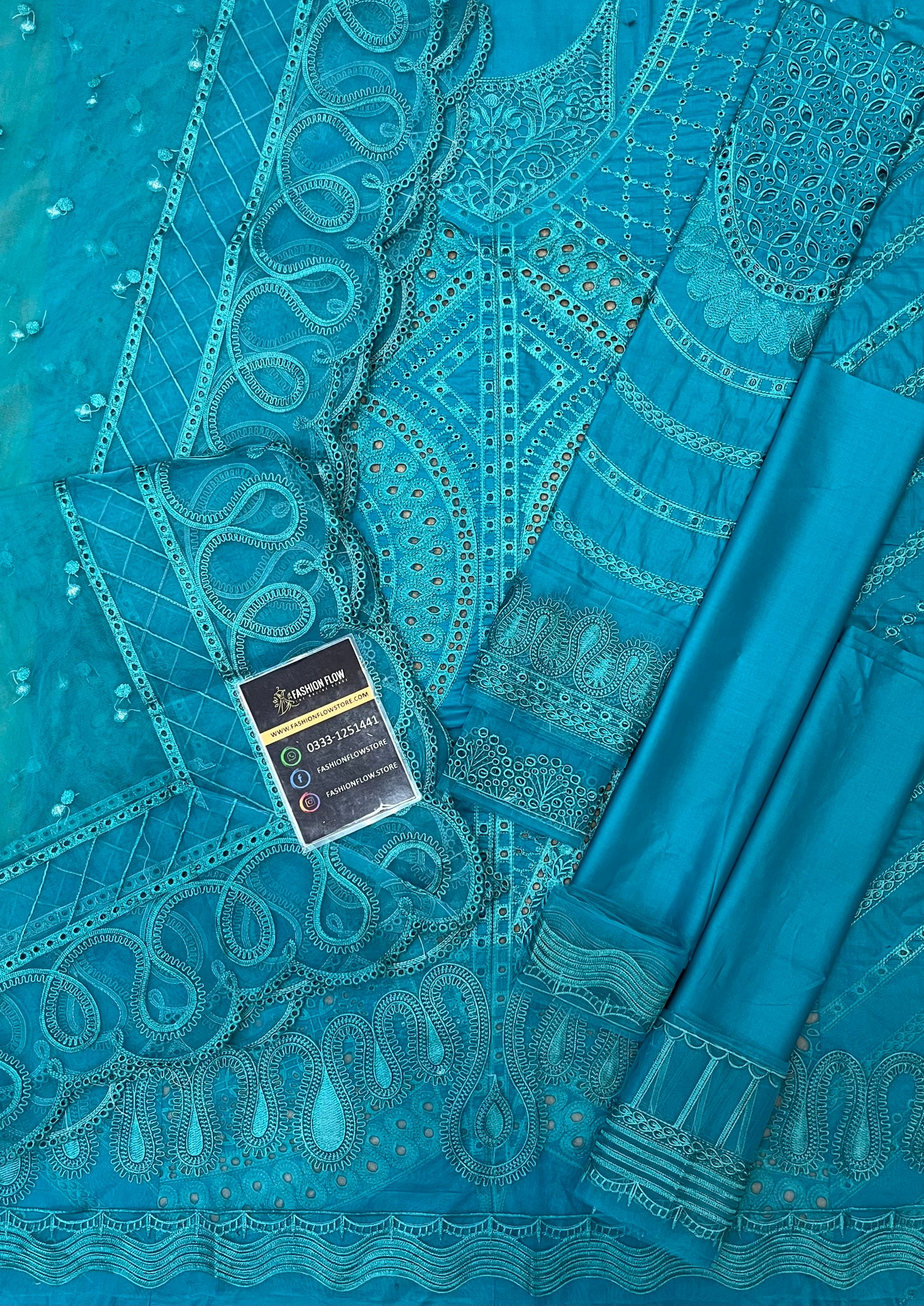 Maria B Sea Green Lawn Collection