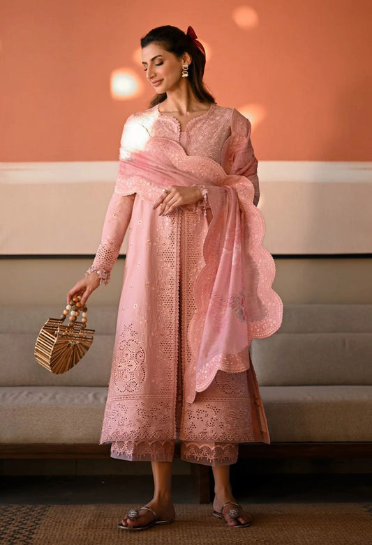 Zaib By Nimsay Chikankari Lawn Collection