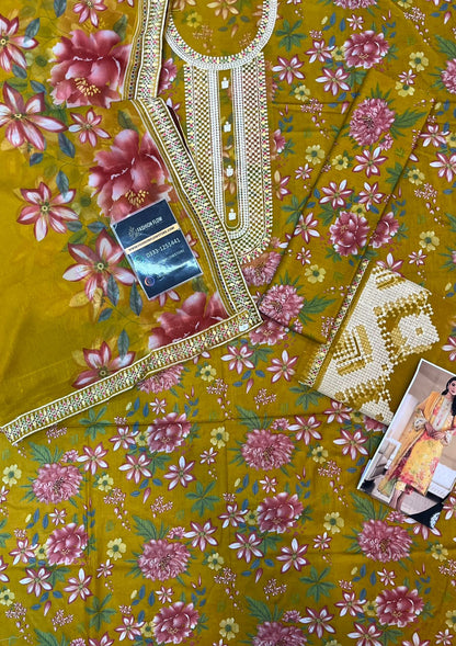 Baroque Digital Printed Lawn Collection