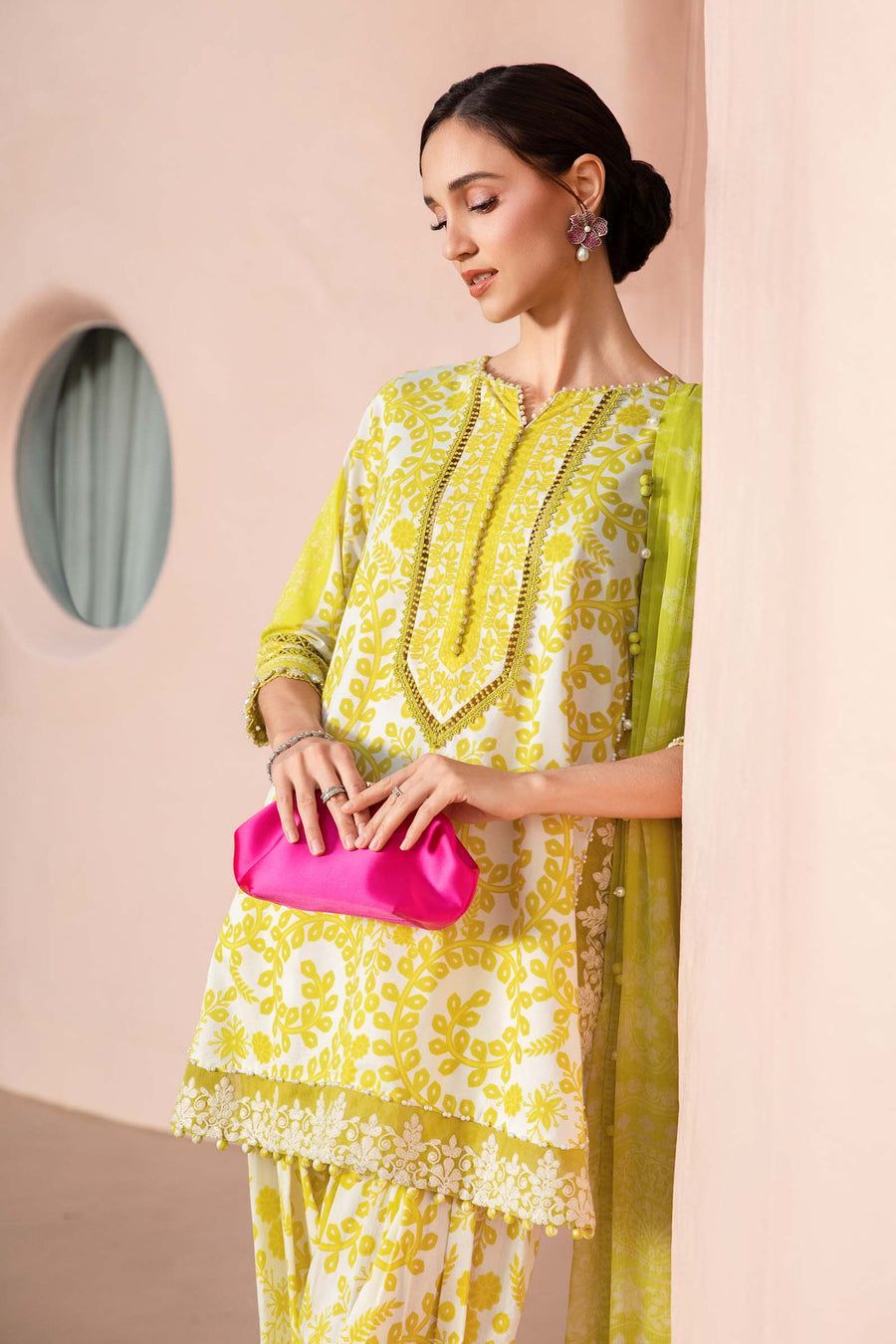 Maria B Yellow Lawn Collection 2025