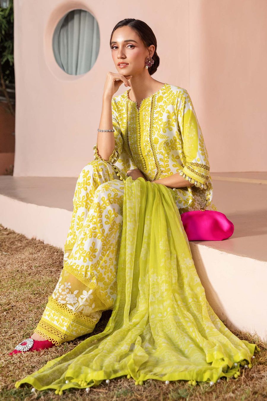 Maria B Yellow Lawn Collection 2025