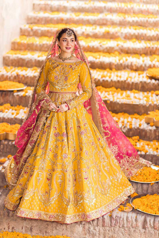 Maha Wajahat Bridal – Net Maxi