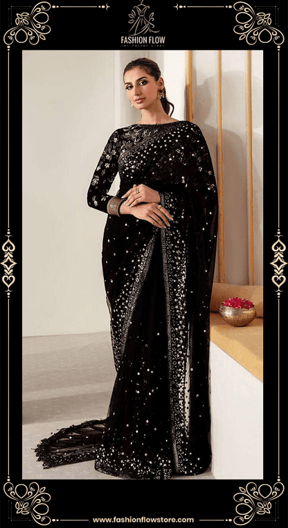 Jazmin Velvet Saree Collection