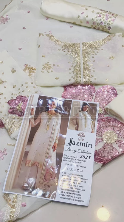 Jazmin Embroidered Chiffon Collection