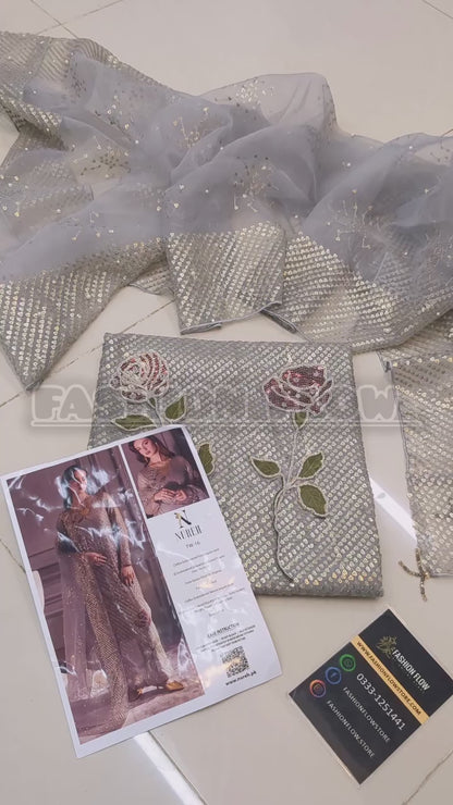 NUREH Embroidered Chiffon Collection